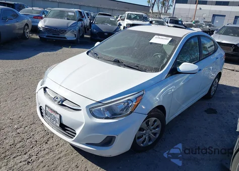 2017 Hyundai Accent Se из США, поврежденный, VIN KMHCT4AE1HU171393